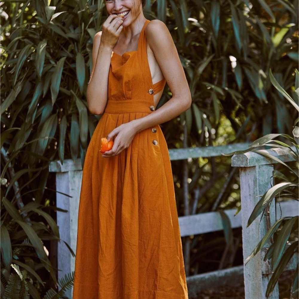 Free people lula midi dress